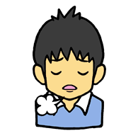 男の子(困)